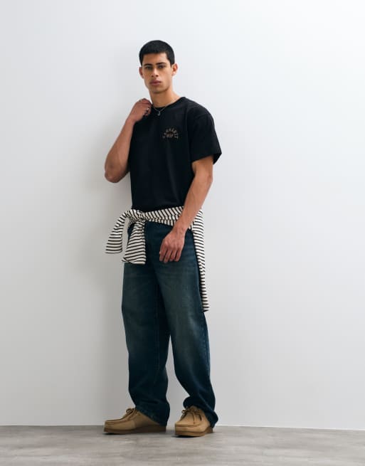 Carhartt WIP T-shirt Arch Script nera, 2 di 5