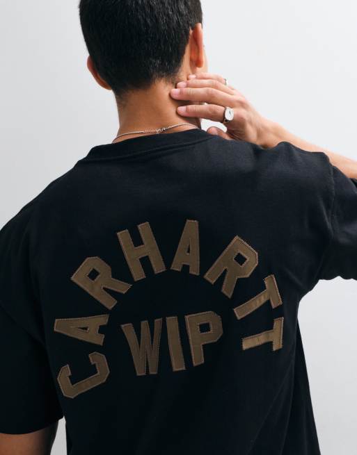 Carhartt WIP T-shirt Arch Script nera, 5 di 5