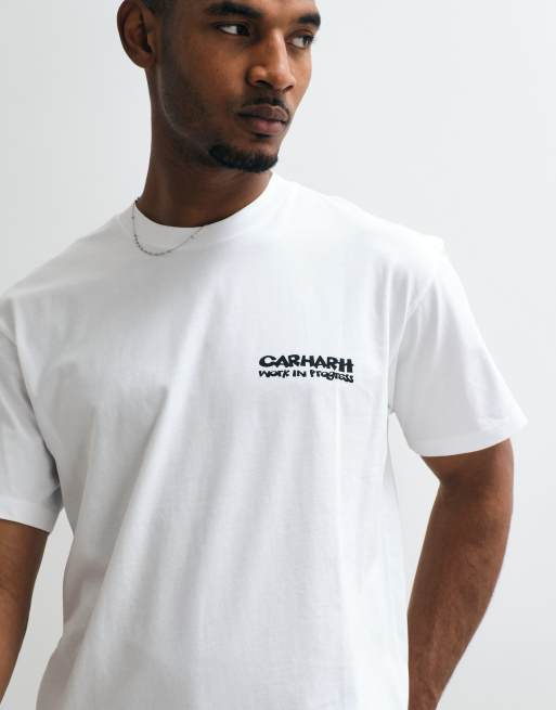 Carhartt WIP - T-shirt avec imprimé cubiste au dos - Blanc, 5 de 5