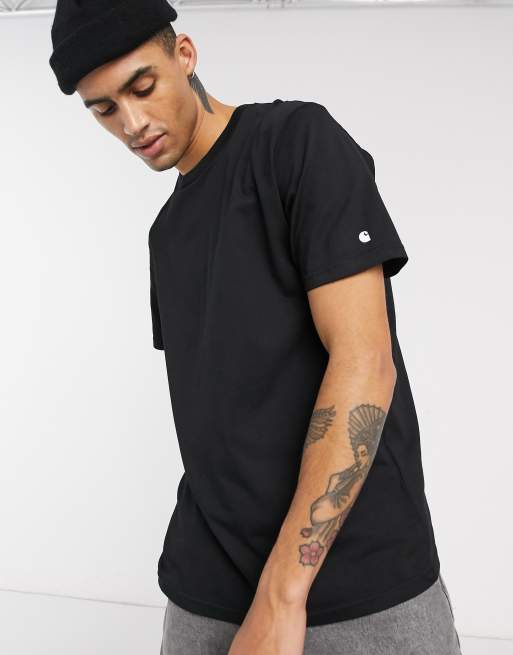 Carhartt T-shirt basique Noir - Vêtements T-shirts manches courtes