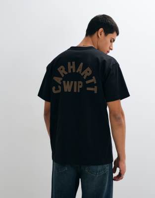Carhartt Wip Arch Script T-Shirt Black da Taglia M - Immagine 5