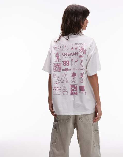 Carhartt WIP - T-shirt en modal - Blanc - view 1