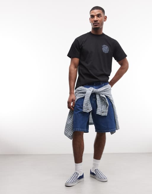 Carhartt WIP – T-Shirt in Schwarz mit Spiralen-Print am Rücken, 2 von 5