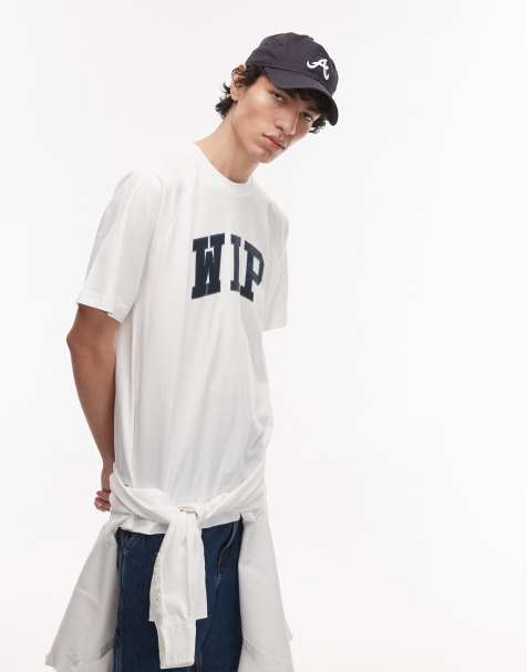 Carhartt WIP – T-Shirt in Weiß mit Logo - view 1
