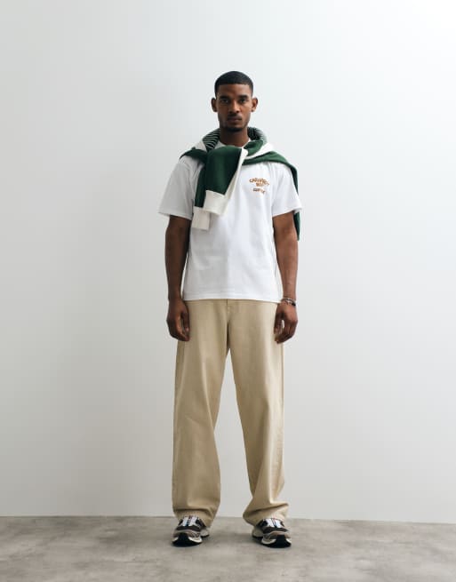 Carhartt WIP t-shirt med ryggtryck Coffee Break i vitt, 2 av 5