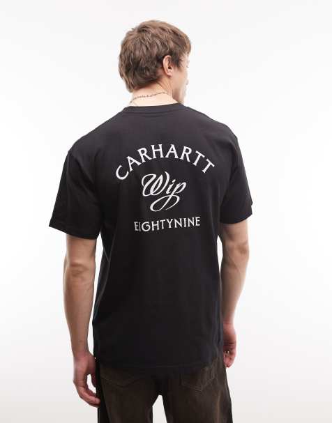 Carhartt WIP - T-shirt met Eightynine-print in zwart - view 1
