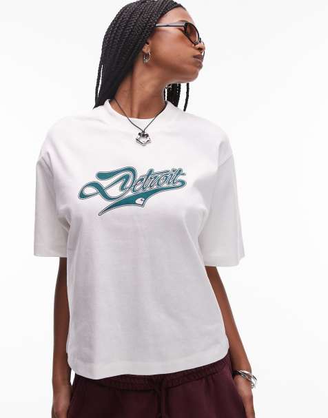 Carhartt WIP - T-shirt met logo op de borst in wit - view 1