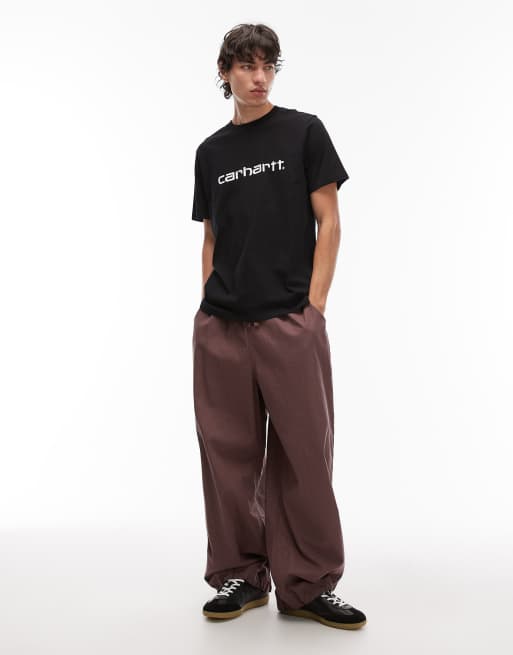 Carhartt WIP - T-shirt nera con scritta, 2 di 5