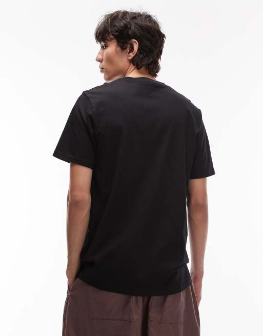 Carhartt WIP - T-shirt nera con scritta, 3 di 5
