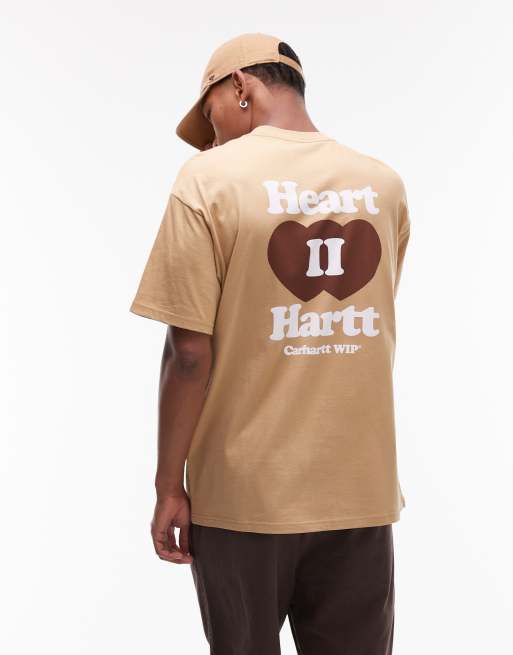 Carhartt WIP – T-shirt z nadrukiem „Heart II Hartt