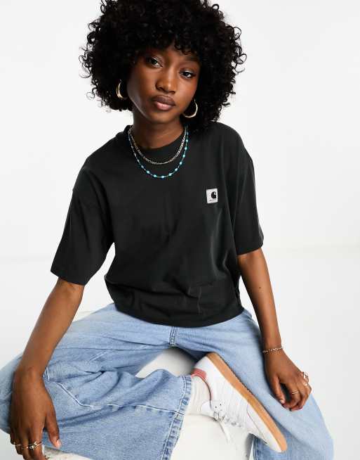 Carhartt WIP - Tacoma - T-shirt taglio corto nera