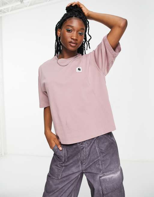 Carhartt WIP - Tacoma - T-shirt taglio corto rosa
