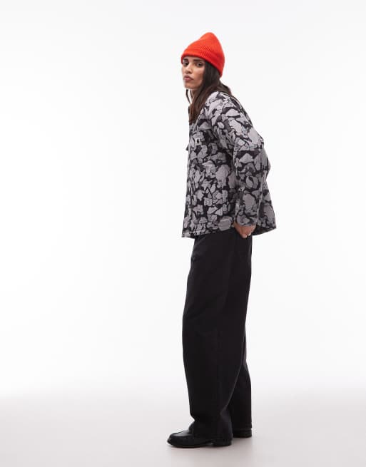 Carhartt WIP - Tapestry - Veste en jacquard camouflage - Noir et blanc , 2 de 4