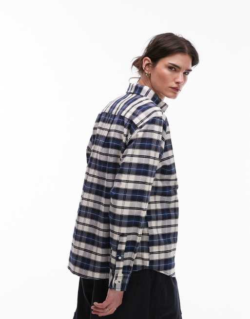 Carhartt WIP - Tarbell - Chemise à carreaux - Bleu marine , 2 de 4
