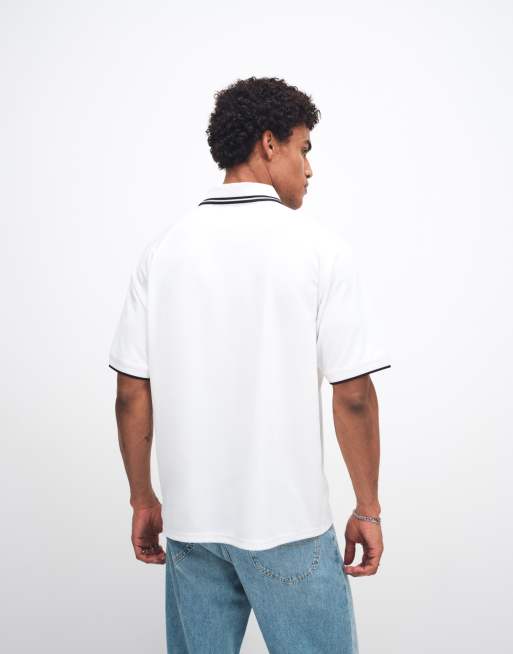 Carhartt WIP – Terrace – Vit fotbolls-t-shirt, 4 av 5