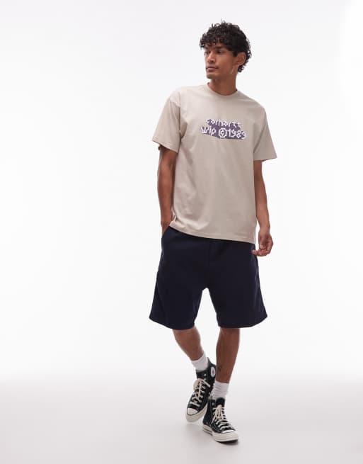 Carhartt WIP - Tetra - Afslappet beige T-shirt, 2 af 5