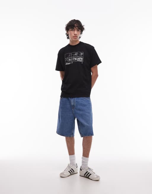 Carhartt WIP – Theory and Practice – Czarny T-shirt z nadrukiem, 2 z 5