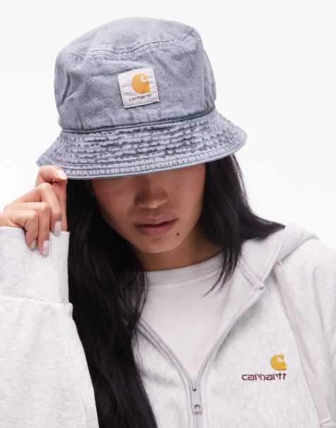 Carhartt WIP - Tigan - Bøllehat i blå syrevask - view 1