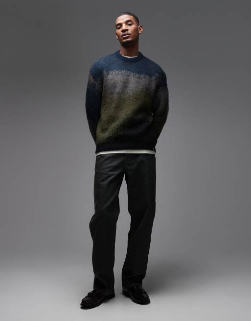 Carhartt WIP - Tinley - Pull en maille à rayures asymétriques, 2 de 5