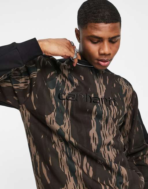 Carhartt best sale camo pullover