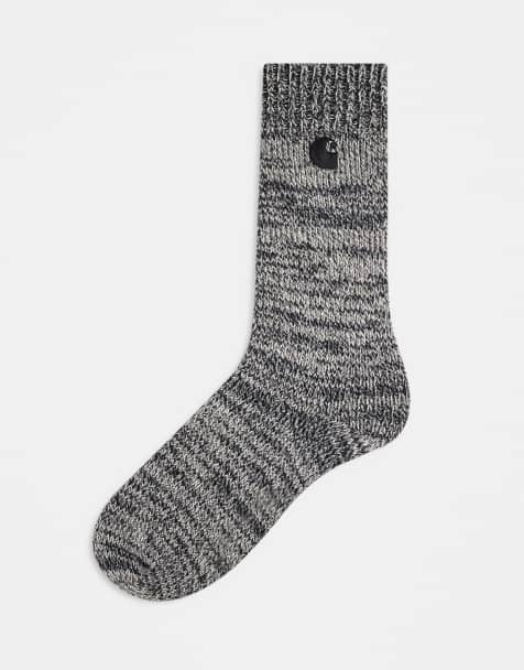 Carhartt WIP tony socks in black marl - view 1