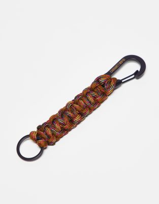 Carhartt WIP tour key chain in brown - ASOS Price Checker