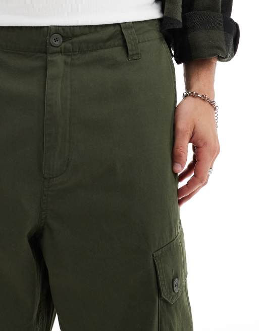 Carhartt WIP - Tracker - Grønne bukser i afslappet pasform, 2 af 5
