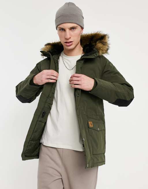 Carhartt wip parka on sale trapper