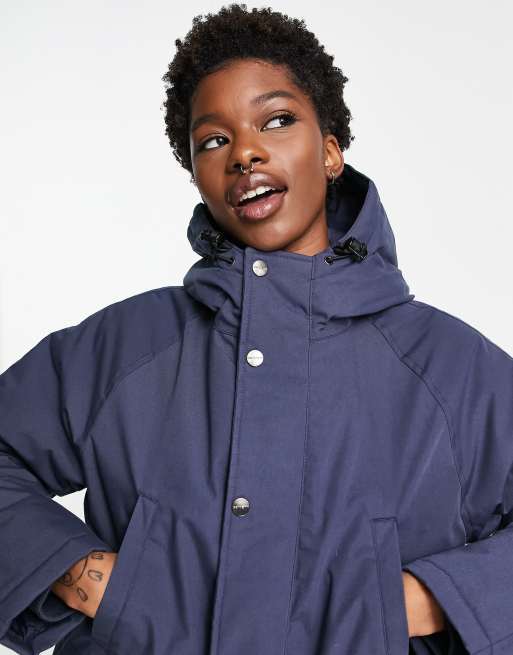Carhartt WIP – Trapper – Parkajacke in Blau ASOS