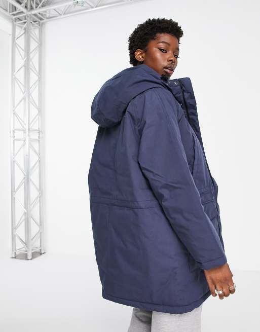 Carhartt WIP – Trapper – Parkajacke in Blau ASOS - Main Image