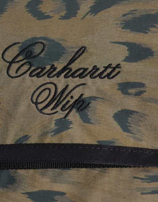 Carhartt WIP - Travon - Borsa da spalla con stampa animalier, 3 di 4
