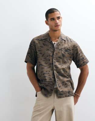 Carhartt WIP - Travon - Chemise à imprimé animal-multicolore