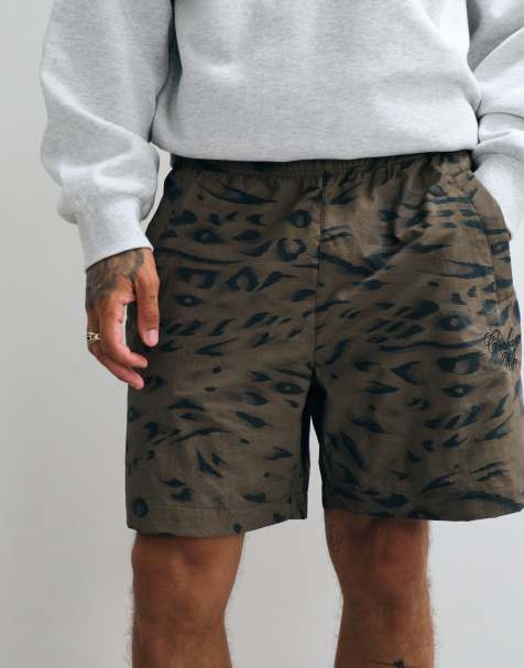 Carhartt WIP travon nylonshorts med djurmönster - view 1