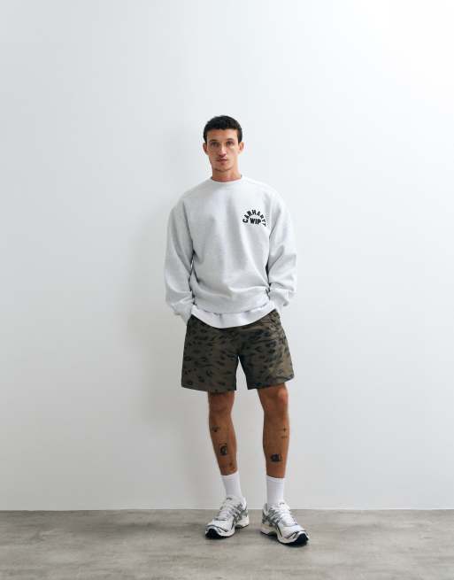 Carhartt WIP Travon nylonshorts med dyreprint, 3 af 5