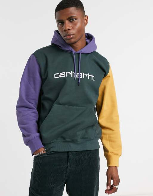 Sweat Carhartt Block Tricolore pour Homme