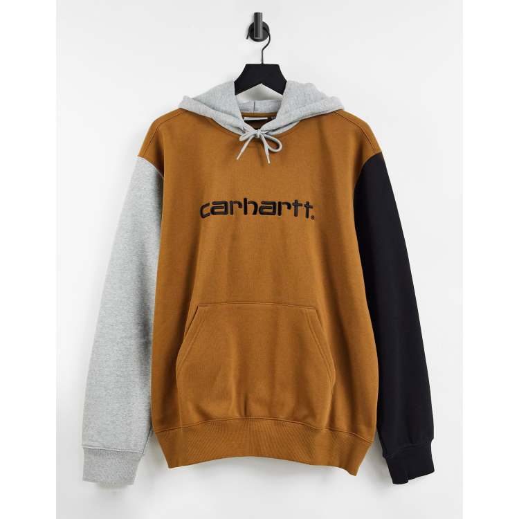 Carhartt tricolor hoodie clearance