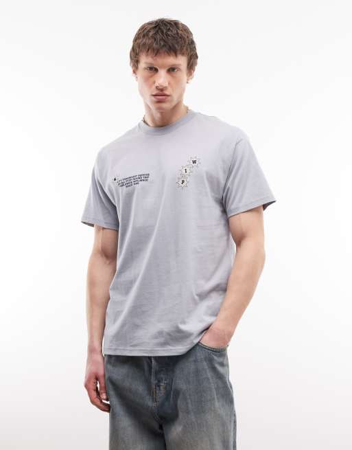 Carhartt WIP trip t-shirt in grey, 3 of 5