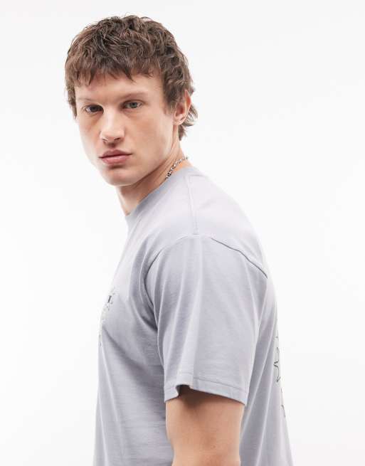 Carhartt WIP trip t-shirt in grey, 4 of 5