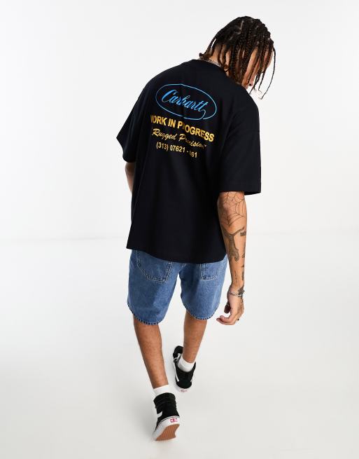 Carhartt WIP trophy t-shirt in navy