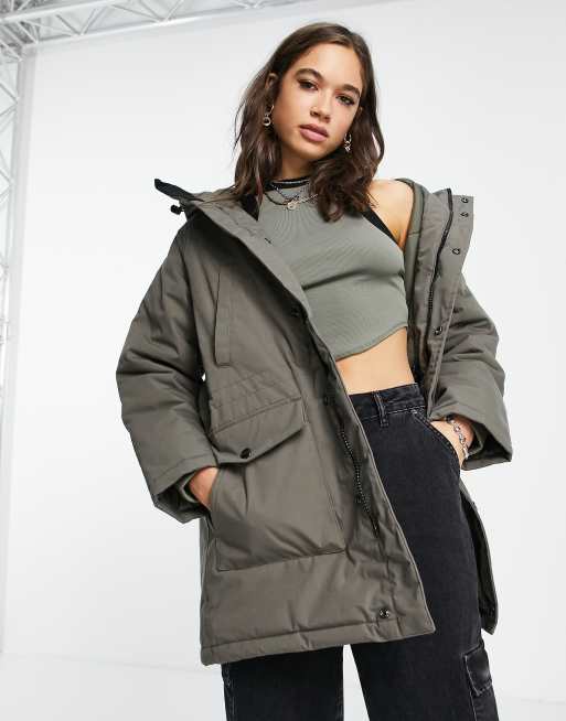 Carhartt WIP – Tropper – Mörkgrå parka