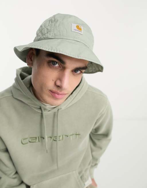 Carhartt WIP Cappello da pescatore in tela di cotone con stampa