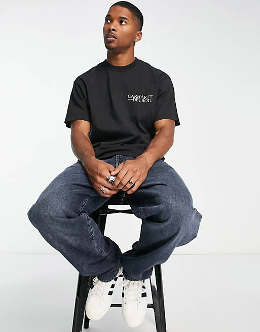 Mens T-shirts Carhartt WIP T-shirts Carhartt WIP Undisputed Organic Cotton T-shirt in Black for Men Save 27% 