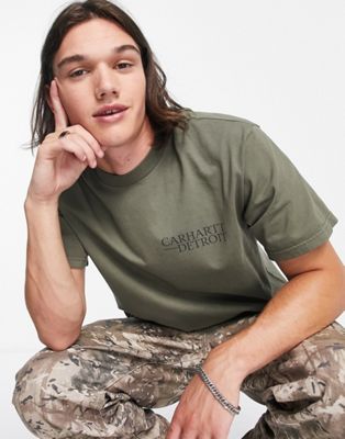 Carhartt WIP undisputed t-shirt in green
