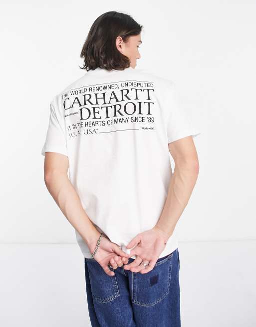 Carhartt WIP – Undisputed – T-Shirt in Weiß