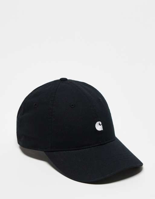 Carhartt WIP unisex madison logo cap in black