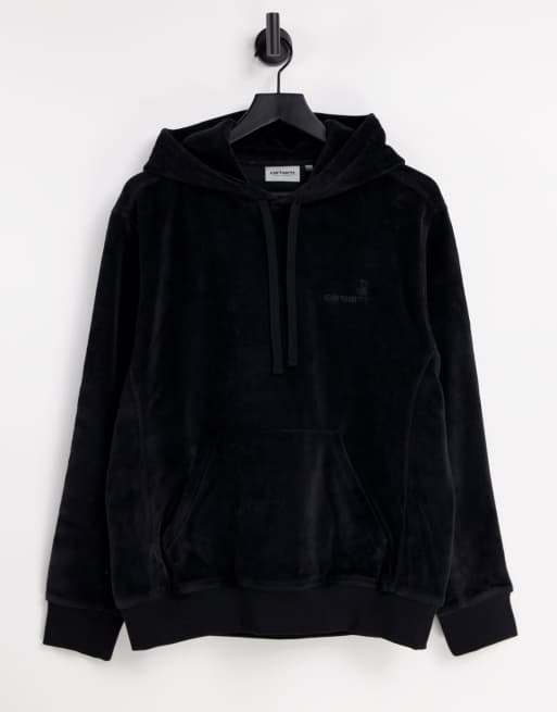 Carhartt WIP - United Script - Sweat à capuche en tissu éponge - Noir