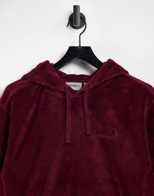 Carhartt 2025 velour hoodie