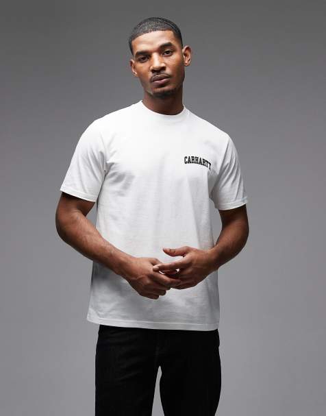 Carhartt WIP university script t-shirt in white - view 1