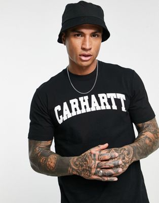 Carhartt WIP university t-shirt in black