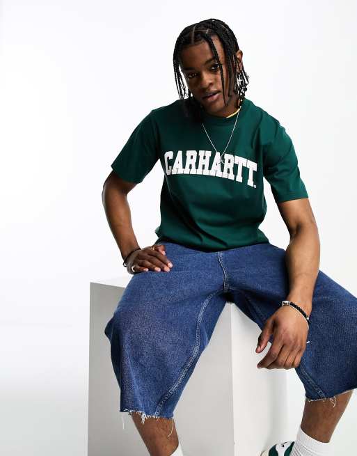 Carhartt WIP - University - T-shirt in groen
